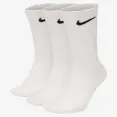 MEIA NIKE EVERYDAY LTWT CREW 3 PARES - Branco