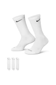 MEIA NIKE EVERYDAY PLUS 3 PARES UNISSEX - Branco