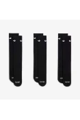 MEIA NIKE EVERYDAY PLUS 3 PARES UNISSEX - Preto