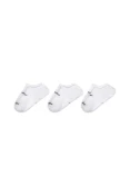 MEIA NIKE EVERYDAY PLUS CUSH FOOTIE PACOTE COM 3 UNIDADES - Branco