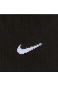 MEIA NIKE EVERYDAY PLUS CUSH FOOTIE PACOTE COM 3 UNIDADES - Preto