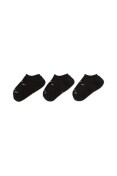 MEIA NIKE EVERYDAY PLUS CUSH FOOTIE PACOTE COM 3 UNIDADES - Preto