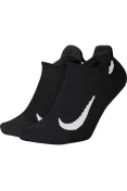 MEIA NIKE MLTPLIER NS COM 2 PARES - Preto