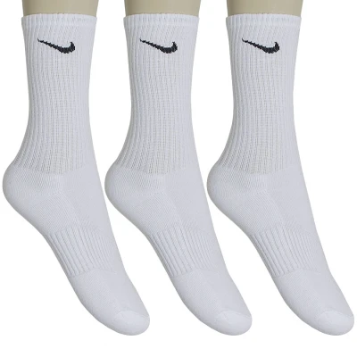 MEIA NIKE PERFORMANCE COTTON CANO ALTO INFANTIL PACOTE COM 3 - Branco MEIA NIKE PERFORMANCE COTTON CANO ALTO INFANTIL PACOTE COM 3 - Branco