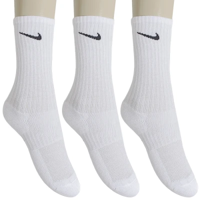 MEIA NIKE PERFORMANCE CUSHIONED CREW INFANTIL PACOTE COM 3 - Branco MEIA NIKE PERFORMANCE CUSHIONED CREW INFANTIL PACOTE COM 3 - Branco