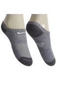MEIA NIKE PERFORMANCE CUSHIONED SEM CANO INFANTIL PACOTE COM 3 - Preto/grafite
