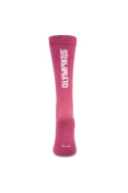 MEIA OLYMPIKUS CORRE CANO MEDIO 33/38 FEMININA - Pink/branco MEIA OLYMPIKUS CORRE CANO MEDIO 33/38 FEMININA - Pink/branco