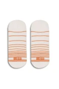 MEIA OLYMPIKUS FUNCIONAL 39/44 MASCULINA - Branco/laranja