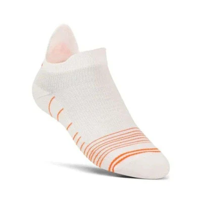 MEIA OLYMPIKUS FUNCIONAL 39/44 MASCULINA - Branco/laranja