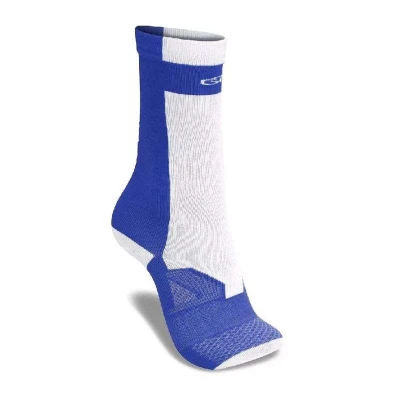 MEIA OLYMPIKUS PERFORMANCE BPC C/MEDIO 39/44 MASCULINA - Azul/branco