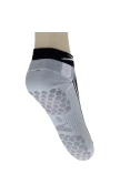 MEIA SPEEDO ANTI-DERRAPANTE - Preto/cinza
