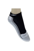 MEIA SPEEDO ANTI-DERRAPANTE - Preto/cinza