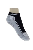 MEIA SPEEDO ANTI-DERRAPANTE - Preto/cinza