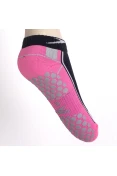 MEIA SPEEDO ANTI-DERRAPANTE - Rosa/preto