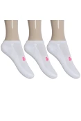 MEIA UNDER ARMOUR ATHLETIC SOLO PACOTE COM 3 - Branco