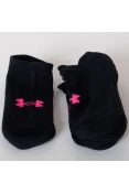 MEIA UNDER ARMOUR ATHLETIC SOLO PACOTE COM 3 - Preto