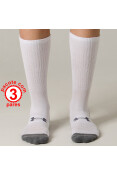 MEIA UNDER ARMOUR HEATGEAR TECH CREW PACOTE COM 3 PARES - Branco