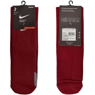 MEIÃO NIKE PARK 3 TEAM SOCK - Vermelho