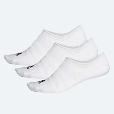 MEIAS ADIDAS LIGHT NOSH 3 PARES UNISSEX - Branco
