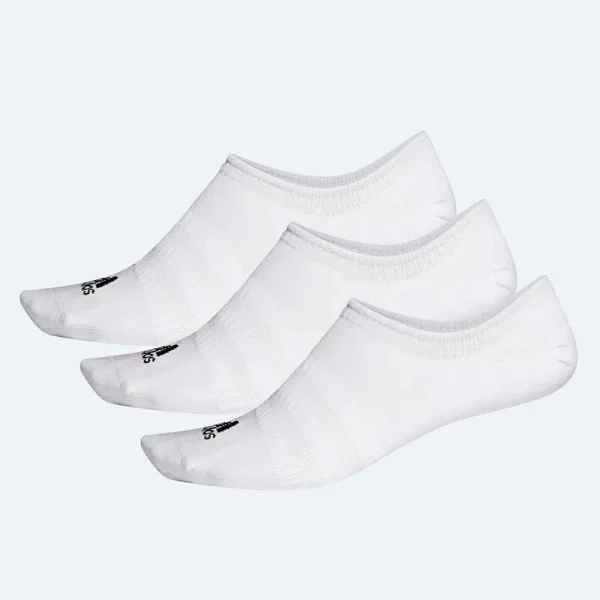 MEIAS ADIDAS LIGHT NOSH 3 PARES UNISSEX - Branco
