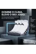 Meias ADIDAS Cano Baixo Climacool Performance (3 Pares) - Branco