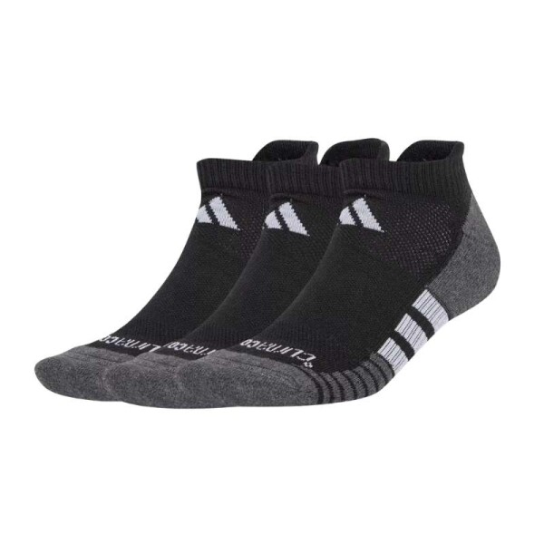 Meias ADIDAS Cano Baixo Climacool Performance (3 Pares) - Preto/grafite