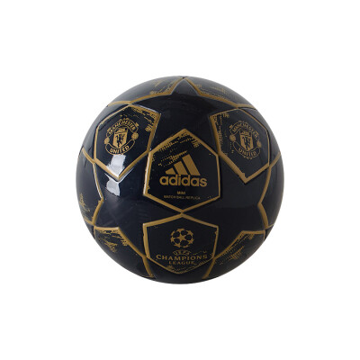 MINI BOLA ADIDAS FINALE 18 MANCHESTER UNITED - Marinho/dourado