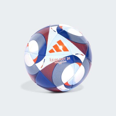MINI BOLA ADIDAS ÎLE-DE-FOOT 24 - Azul/laranja