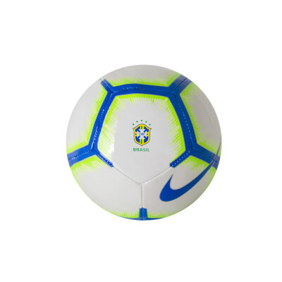 MINI BOLA NIKE BRASIL CBF SKILLS - Branco/azul