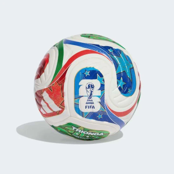 MINI BOLA TRIONDA DA COPA DO MUNDO DA FIFA 26M - Branco/azul