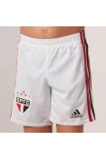 MINI KIT ADIDAS SÃO PAULO FC OFICIAL 1 2019 INFANTIL - Branco/vermelho
