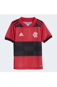 MINI KIT CR FLAMENGO 1 INFANTIL - Vermelho/branco