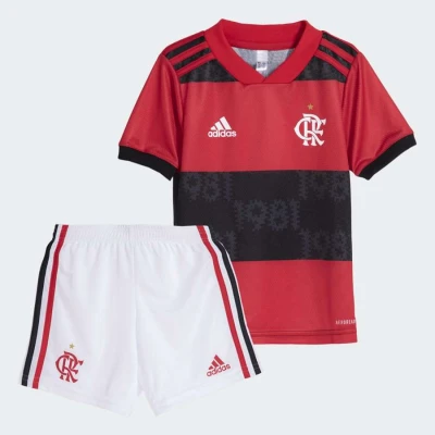 MINI KIT CR FLAMENGO 1 INFANTIL - Vermelho/branco