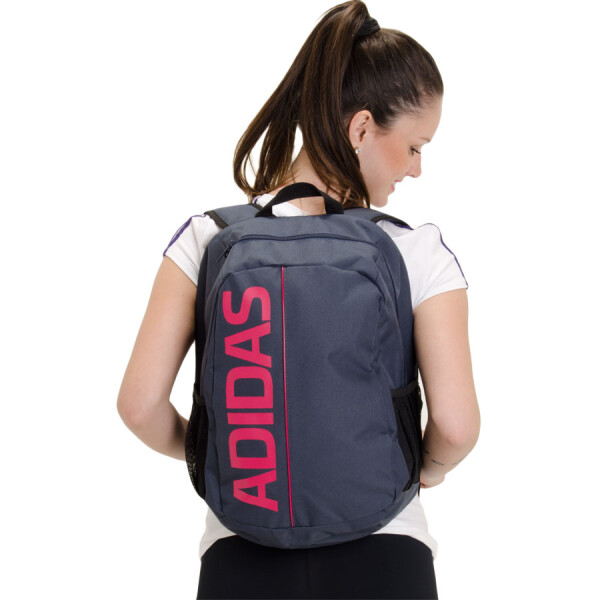 MOCHILA ADIDAS ESSENTIALS LINEAR - Roxo