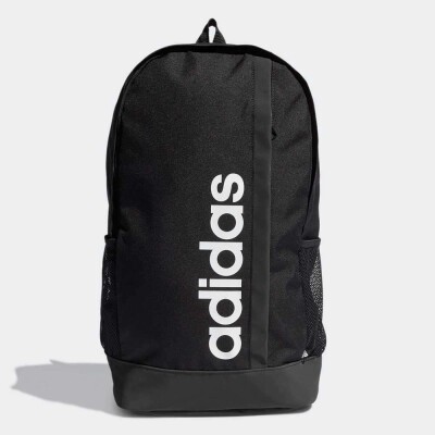MOCHILA ADIDAS ESSENTIALS LOGO UNISSEX - Preto/branco