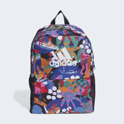 MOCHILA ADIDAS FARM BACKPACK - Azul/laranja