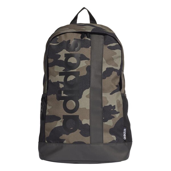 MOCHILA ADIDAS LINEAR LOGO - Verde/preto