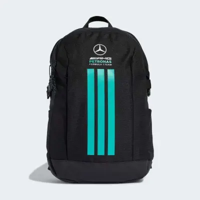 MOCHILA ADIDAS MERCEDES AMG PETRONAS F1 DNA 3S - Preto/verde