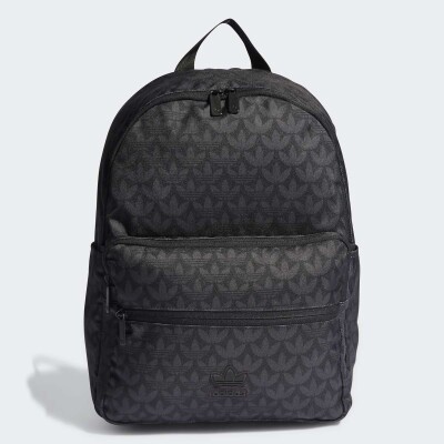 MOCHILA ADIDAS MONOGRAM BP UNISSEX - Preto/chumbo