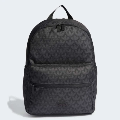 MOCHILA ADIDAS MONOGRAM BP UNISSEX - Preto/chumbo