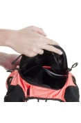 MOCHILA ASICS FUJITRAIL BACKPACK - Salmao/preto