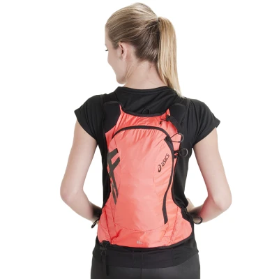 MOCHILA ASICS FUJITRAIL BACKPACK - Salmao/preto