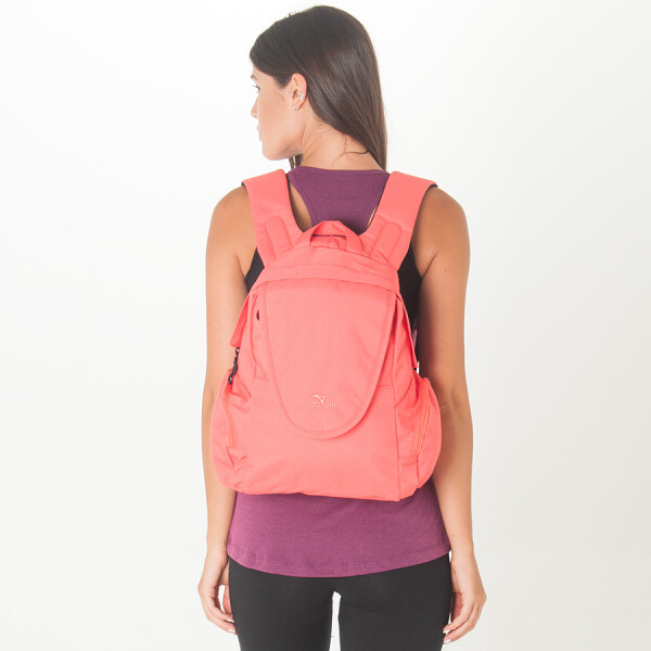 MOCHILA MIZUNO DIVA FEMININA - Salmao