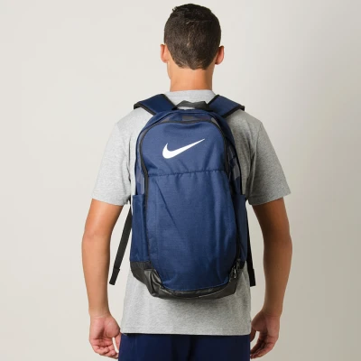 MOCHILA NIKE BRASILIA BACKPACK XL - Marinho/branco