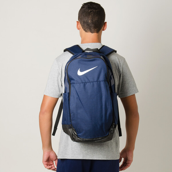 MOCHILA NIKE BRASILIA BACKPACK XL - Marinho/branco