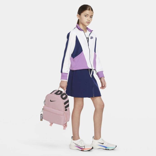 MOCHILA NIKE BRASILIA JDI MINI INFANTIL - Rosa/preto