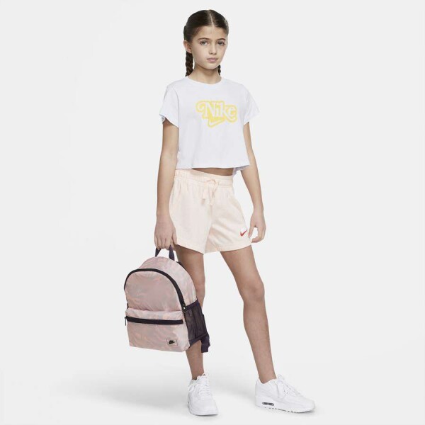 MOCHILA NIKE BRASÍLIA JDI MINI - Rosa/roxo
