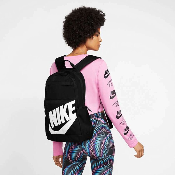 MOCHILA NIKE ELEMENTAL 2.0 UNISSEX - Preto/branco