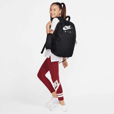 MOCHILA NIKE ELEMENTAL INFANTIL - Preto/branco