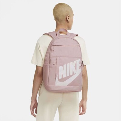 MOCHILA NIKE ELEMENTAL UNISSEX - Rosa/branco